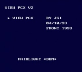 View PCX – Fairlight DBM (PD) Rom